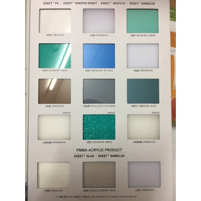 Tấm Poly Đặc Ruột Hàn Quốc (Hàng Cao Cấp)