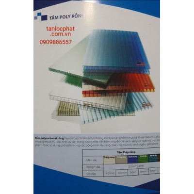 Tấm POLY Việt Nam-Hàng trung
